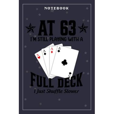 Imagem de Notebook Journal Funny 63rd Birthday Gift - 63 Year Old Cards: Meeting, Goals, Work List, Financial,6x9 in, Happy, Goal, Life, Gym, Personal Budget