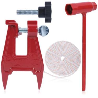 Imagem de Hyceker Torno de coto de motosserra para Oregon 26368A, torno de toco de botão grande atualizado para afiação de motosserra, substitui Echo 99988801808 Husqvarna 596286001 Stihl Motosserra Kit de