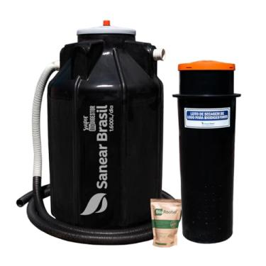 Imagem de Fossa Biodigestora 1600L/dia + Vala de Infiltração e Leito