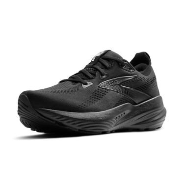 Imagem de Brooks Tênis de corrida masculino Glycerin GTS 22, Preto/Preto/Ébano, 9.5 Wide