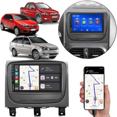 Imagem de Multimídia 7 Polegadas Palio Siena Strada Android-Auto MP5 Bluetooth +