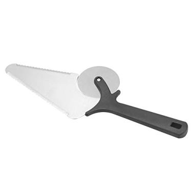 Imagem de Cortador de Pizza, pá de Pizza de Aço Inoxidável Multifuncional Profissional Engraçado Cortadores Multifuncionais Faca de Aço Pastelaria Roda pá Espátula Ferramenta