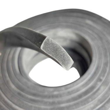 Imagem de Borracha Perfil Esponjoso Vedação 35x10mm Macio - 02 Metros Borrachas londrina