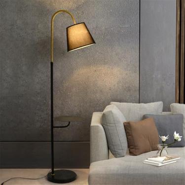 Imagem de Lâmpada De Chão Contemporânea Luxo Sala De Estar Familiar Quarto De Estudo Villa Hotel Casas Modelo LED Retro Criatividade Decorativa Luz De Pé (Estilo 88)