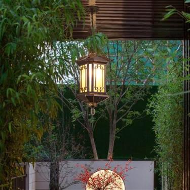 Imagem de Lâmpada Pendente Contemporânea Ao Ar Livre LED À Prova D 'Água Villa Jardim Pátio Portão Corredor Varanda Lâmpada Pendente (R D22CM 1PCS)