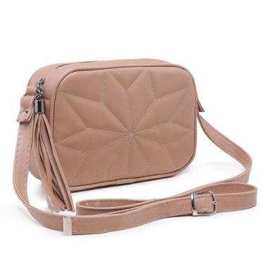 Imagem de Bolsa Feminina Pequena De Lado E Tranversal Matelasse Caqui Lotus - Ca
