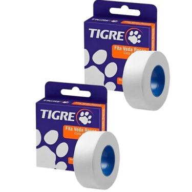 Imagem de Kit 2 Fitas Veda Rosca Branco liso 18mmx50m Tigre