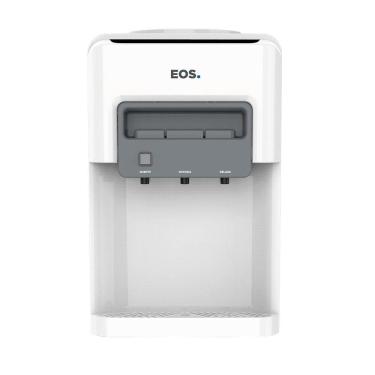 Imagem de Bebedouro de Mesa para Garrafão EOS Mineralle Eletrônico Água Quente, Natural e Gelada Branco EBE06QB 110V