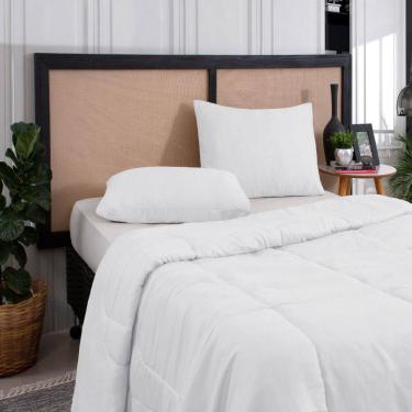 Imagem de Kit Edredom Super King Coberdrom 3 Peças Cobertor Margarida