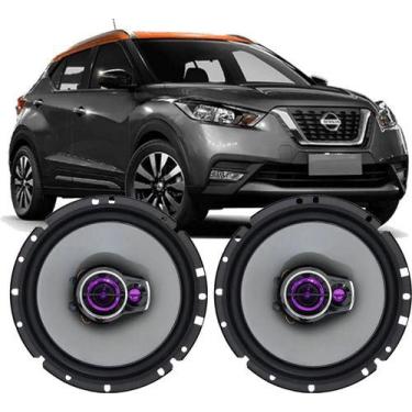 Imagem de Kit Alto Falante Pioneer Porta Dianteira Nissan Kicks 100w, Preto