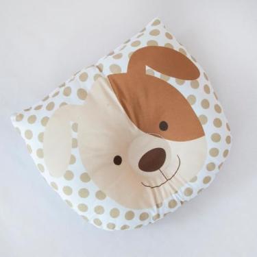 Imagem de Travesseiro Almofada Anatômico de Bichinhos para Bebê Feminino e Masculino RN (Dog)