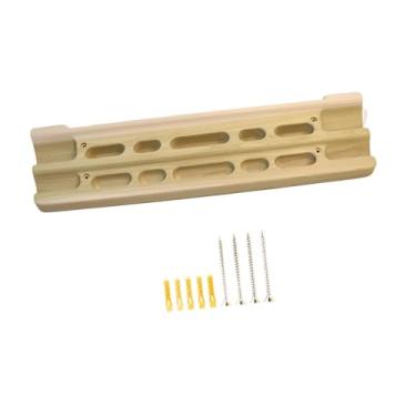 Imagem de menolana Escalada hangboard escalada barra barra barragem de parede externa monte portátil anti deslizamento de treinamento de força de força hang placa