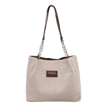 Imagem de Bolsa Saco Feminina Ombro Veludo Estilo Pequena Passeio Lind - Alwy