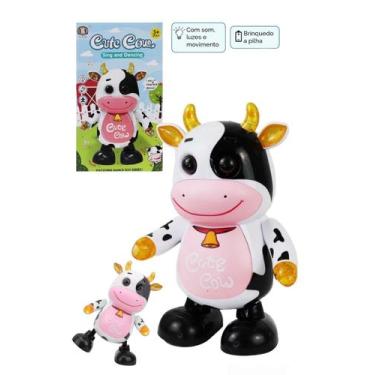 Imagem de Brinquedo Infantil Musical Animal Vaquinha Dançante Com Músicas e Luze