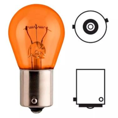 Imagem de Lampada S8 12V 21W BAU15s pino Y Luz de Pisca caixa 10 Pcs