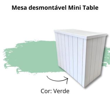 Imagem de mesa balcao desmontavel para festa - Nieros, Verde
