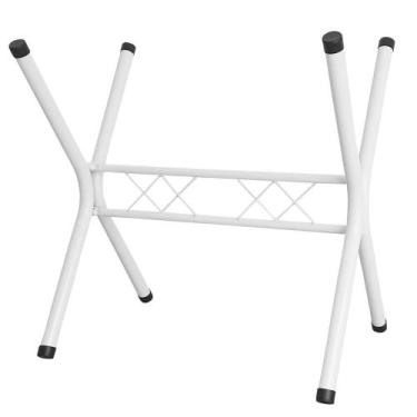 Imagem de Base Retangular Para Mesa De Jantar 120cm Pés De Mesa Reforçado Para T