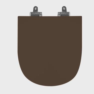 Imagem de Assento Sanitário Poliéster Para Louça Link/Carrara/Belle Époque (Deca) Slow Close Croma Sedile