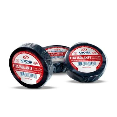 Imagem de Fita Isolante Antichama 19 mm x 20 Mts - Krona - ( 10 Peças )