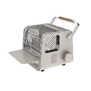 Imagem de Naturehike Aquecedor de acampamento portátil 3 em 1, aquecedor de barraca de butano 3750 BTU com prateleira e alça isoladas