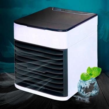 Imagem de Mini Ventilador Usb Portátil Ar Condicionado Ideal Uso