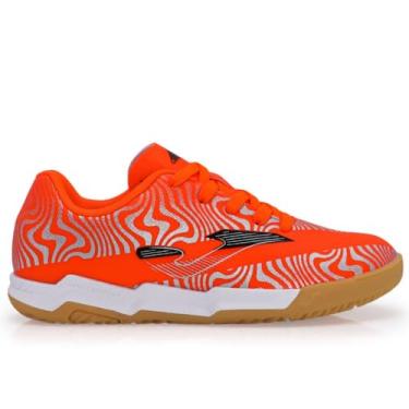 Imagem de Joma Tênis de futebol infantil unissex, Laranja, 18