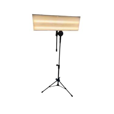 Imagem de Luminária Martelinho De Ouro Funilaria 4led Pedestal 60x18cm - Megatools