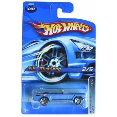 Imagem de Hot Wheels '65 Mustang, Motown Metal 2/5 [Blue] #87