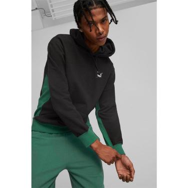 Imagem de Jaqueta Puma Classics Block Preto/Verde-Masculino