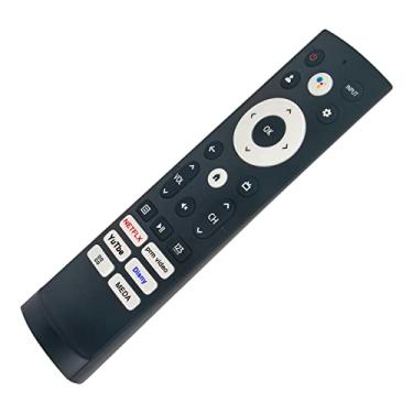 Imagem de PERFASCIN Controle remoto de voz ERF3S90H de substituição adequado para Smart TV Hisense 65U7G 65A68H 75A6H 75A65H 70A6H 65A6H 43A6H 43A65H 50A6H 50A65H 50A68H 55A6H 43A68H