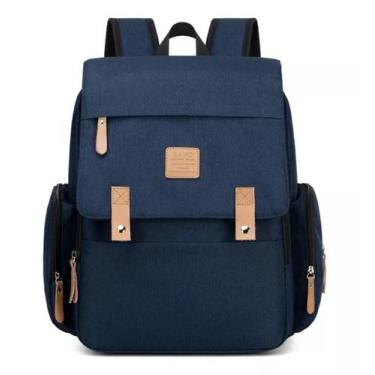 Imagem de Bolsa Maternity Land Modelo Luxury Azul Marinho - Maternityland