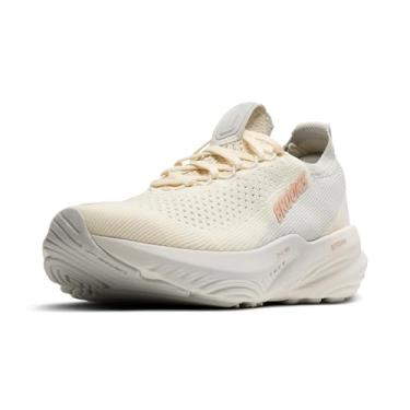 Imagem de Brooks Tênis de corrida feminino Glycerin Stealthfit 22 Neutral, Coco/Ostra/Rosa, 38