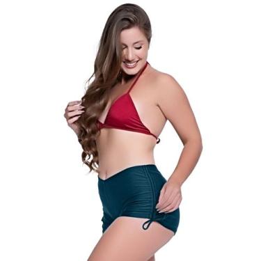 Imagem de Short Saída De Praia Com Rolotê Ajustes Laterais Lançamento - Hype Mod