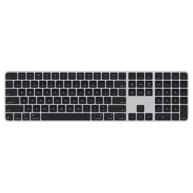 Imagem de Apple Magic Keyboard com Touch id e teclado numérico para Mac com chip da Apple – Inglês (eua) – Preto