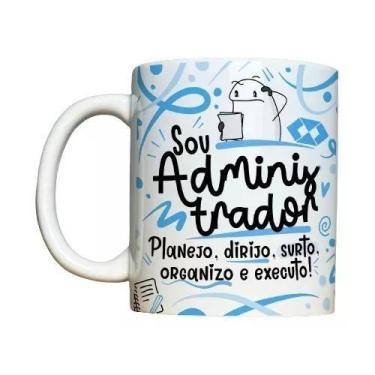 Imagem de Caneca Xicara Profissões Frases Divertidas Flork Mene - Loja Dinka, Br