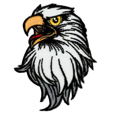 Imagem de Patch de águia para fãs de rúgbi Siam Accs bordado time favorito dos fãs de futebol americano, ferro na costura, remendo bordado para roupas, mochilas, jeans, motocicleta, costurar, jaquetas