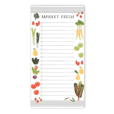 Imagem de Now Designs Bloco de notas magnético List It, Farmers Market