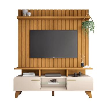 Imagem de Bancada de Tv Pisa Com Painel até 60 Polegadas de 160x155 - EdeCasaMoveis