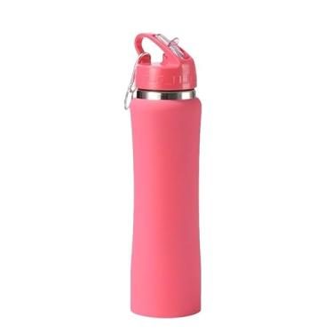 Imagem de Garrafa Térmica 750ml Bebidas Inox squeeze com Bico ideal para Hidratação (Pink)