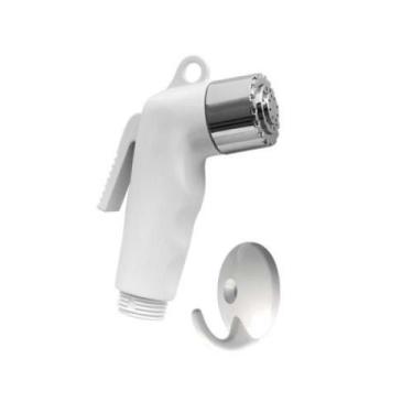 Imagem de Gatilho ABS Chuveiro Ducha Higiênica Branco/Cromado - Blukit Bitola 1/