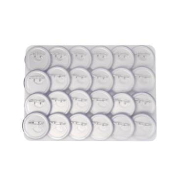 Imagem de Tomcrazy Pacote com 2 inserções para bolsa ITA, expositor de pino de 58 mm, placa de crachá para decoração de crachá Wego Ribbon ITABAG tamanho S, bolsa transparente para fãs de anime