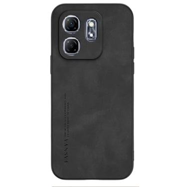 Imagem de Capa Capinha Protetora Luxury Leather Carmuça Para Infinix Smart 9 9 HD/Infinix Hot 50i (MARROM)