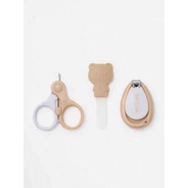 Imagem de Kit Higiene Bebê 3 Peças  Cuidados Diários Essenciais Petit Piá, Laran