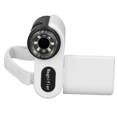 Imagem de Naroote Microscópio Infantil, Expansão 1000X, Conexão Com PC, Suporte de Gravação de Vídeo, Câmera de DV, Microscópio de Bolso Portátil para Casa (Branco)
