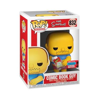 Imagem de Funko Pop! Animation: The Simpsons - Comic Book Guy - Figura de vinil colecionável - ideia de presente - Mercadoria oficial - Brinquedos para crianças e adultos - Fãs de TV - boneco para