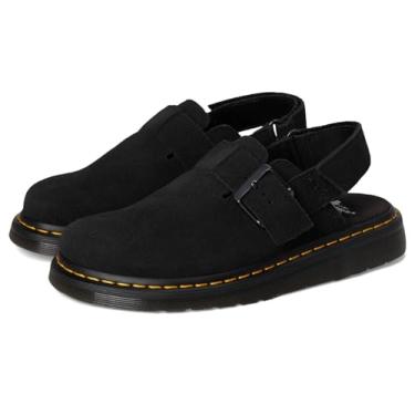 Imagem de Dr. Martens Jorge Ii Mule feminino, Camurça preta Eh, 8 Women/7 Men
