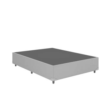 Imagem de Base Box Casal Corino Cinza 138x188