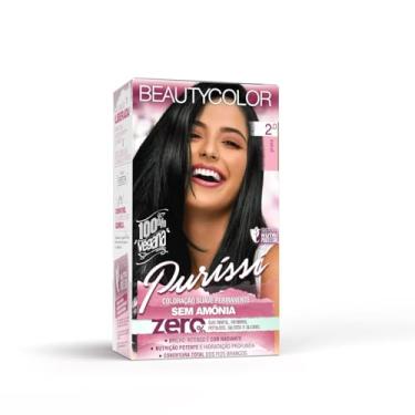 Imagem de Coloração Kit BEAUTYCOLOR Puríssi Sem Amônia - 2.0 Preto