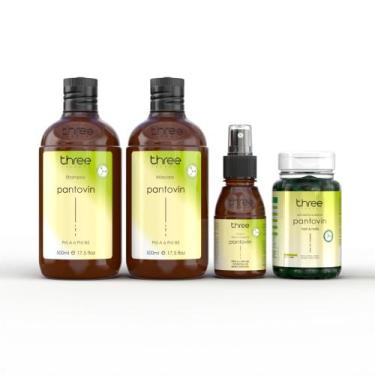Imagem de Kit crescimento pantovin 500ml + cápsula