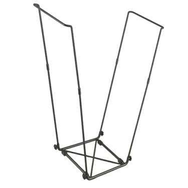 Imagem de WeiLaiKeQi Suporte de saco de lixo portátil de ferro multiuso para saco de folhas para capina externa e despensa, Sem Rodas